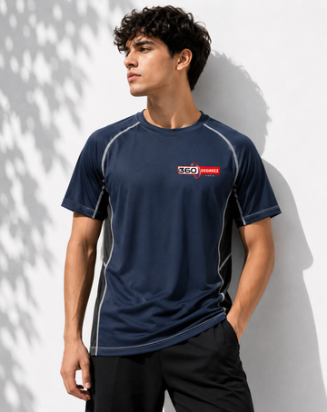 Active Training Tee – Authentic, Breathable & High-Performance Fit